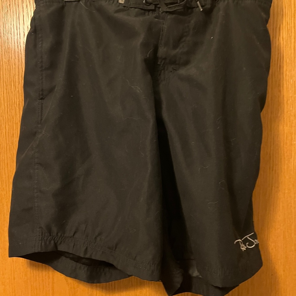 Men’s Size Large black swim trunks